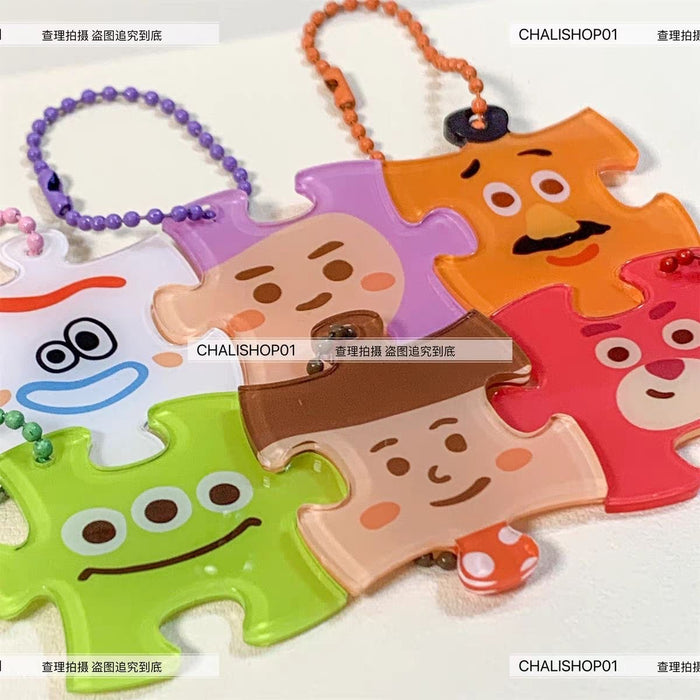 Wholesale Puzzle Keychain Bag Cute Funny Hanging Bear Girlfriend Hanging Ornament