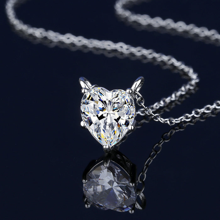 Wholesale Love heart crystal earrings,  necklace,  ring