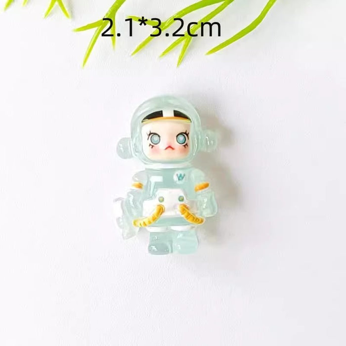 Wholesale Cute Astronaut Refrigerator Magnet Refrigerator Magnetic Sticker Personalized Creative Message Board Decorative Sticker