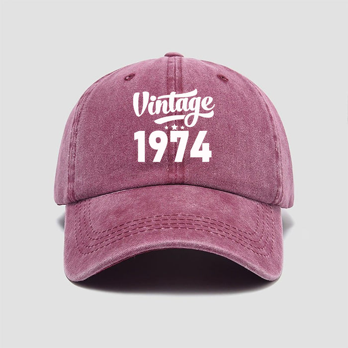 Wholesale Washed cotton printed vintage baseball cap, soft top sun hat