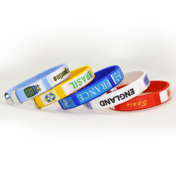 Wholesale World Cup Themed Bracelet Fan Souvenir Cheering Gift