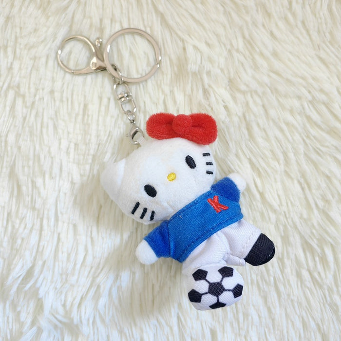 Wholesale Cute Bow Cat Plush Doll Keychain Pendant