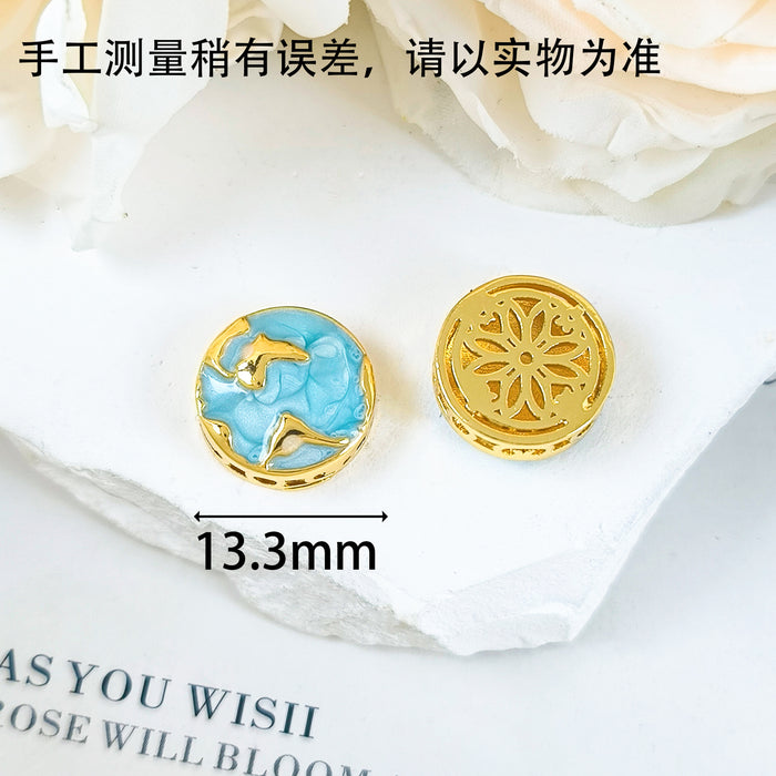 Wholesale Beaded geometric bracelet accessories, retro enamel minimalist design, versatile accessories