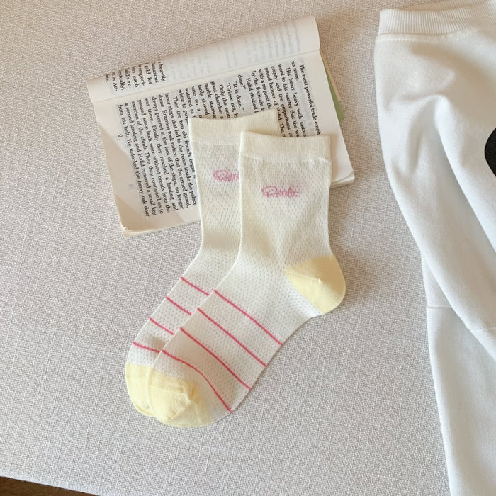 Wholesale Mesh socks, mouth tube socks, mesh eyes, wave points, pile socks