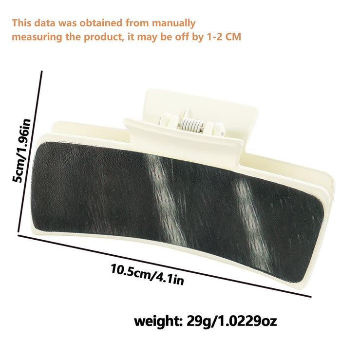 Wholesale Fashionable  multi-color parallel square Hair Clips