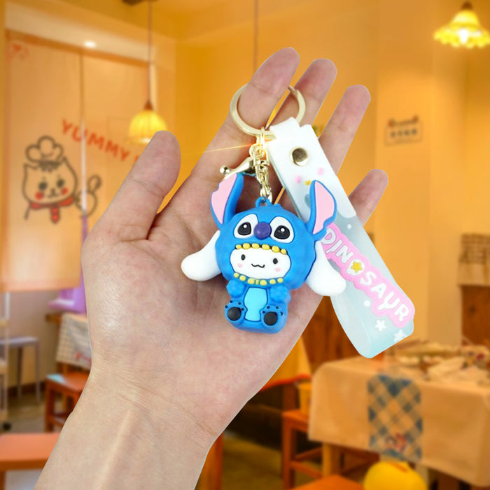 Wholesale Rubber Cartoon Doll Keychain JDC-KC-Yexiang012