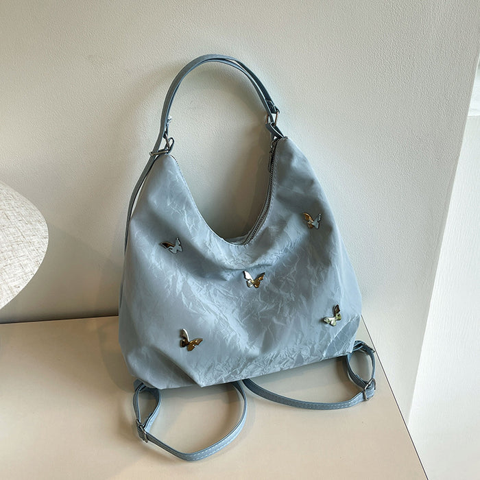 Wholesale Large capacity bag, new niche design, commuting multifunctional backpack, single shoulder, crossbody backpack