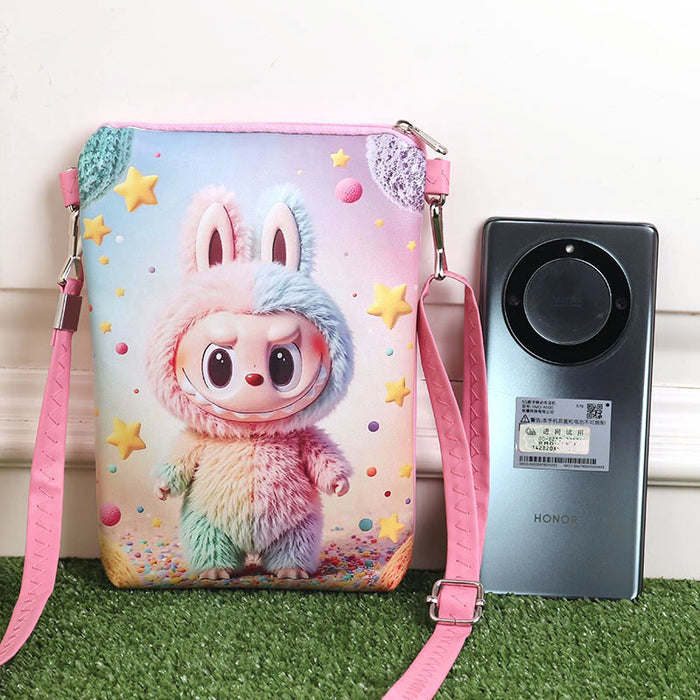 Wholesale Cartoon cute children' s girl student mobile phone bag crossbody shoulder bag
