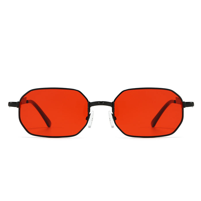 Wholesale New personalized sunglasses, retro polygonal sunglasses, street photography fashion sunglasses