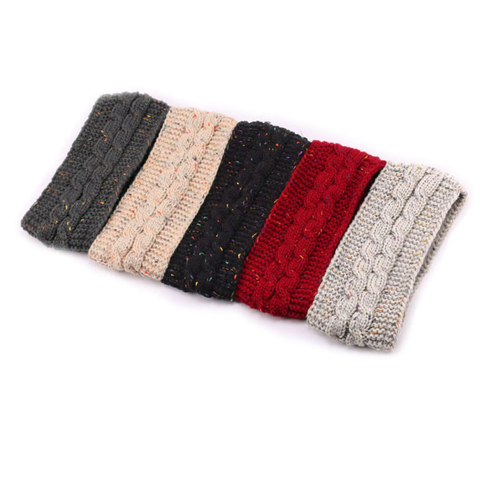 Wholesale autumn and winter wool knitted headband JDC-HD-XQ003