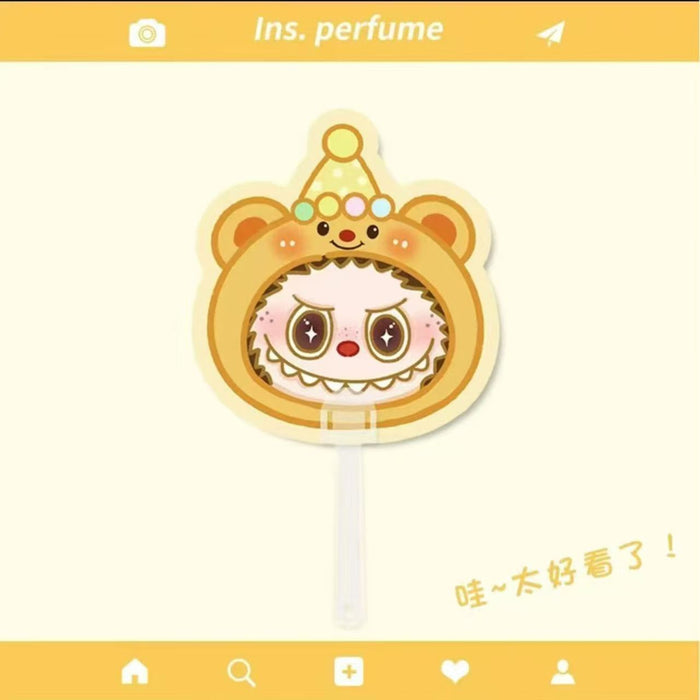 Wholesale Cute Cartoon Fan Portable Hand Fan Summer Round Fan Student Supplies