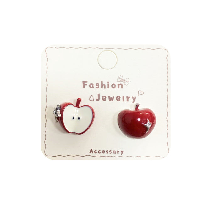 Wholesale Cute Red Earrings Studs Set for Everyday Jewelry Accessory