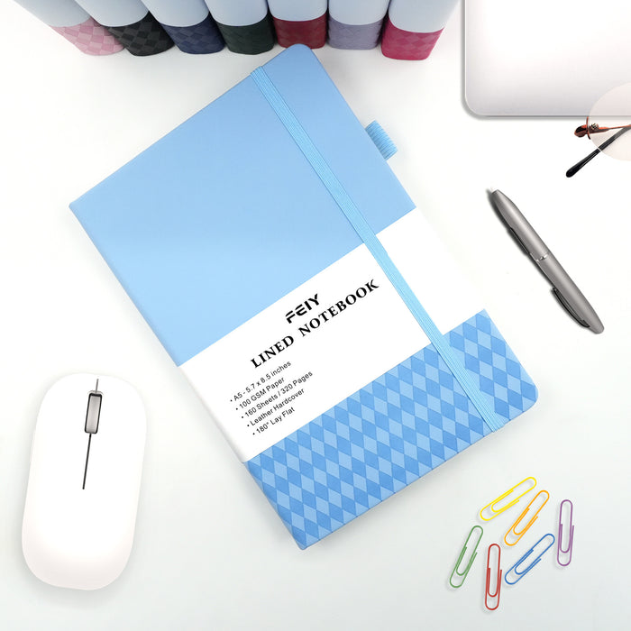 Wholesale Chic Red Imitation Leather Notebook Creative Trendy A5 Journal