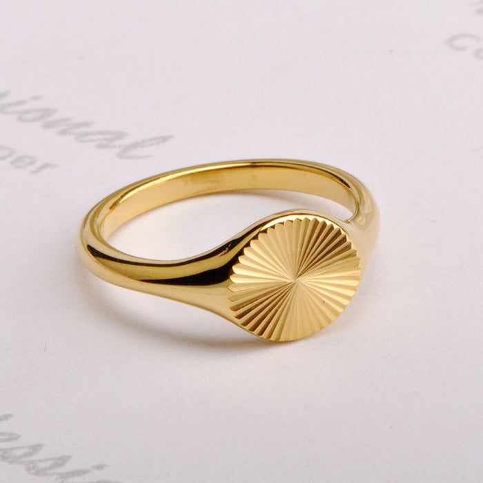 Wholesale stackable sunshine ring fashion jewelry