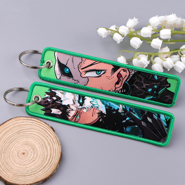 Wholesale Cloth Anime Monster Keychain Bag Charm Cartoon Pendant For Anime Fans Decorative Accessory MOQ≥3