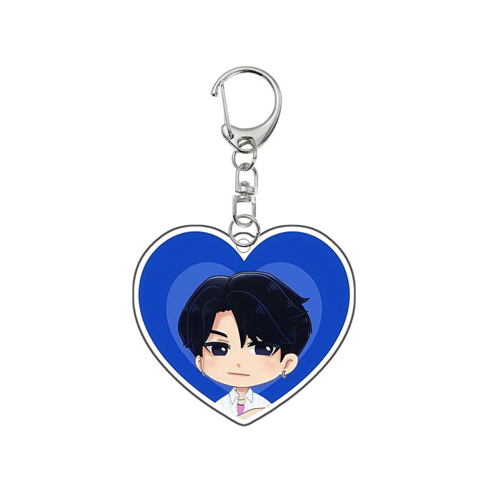 Wholesale K-pop  Anime-themed acrylic keychain pendant,  backpack student gift