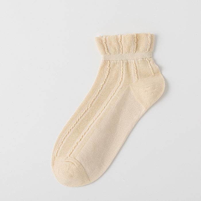 Wholesale Socks Short Socks Thin Breathable Shallow Mouth Cute Student Short Tube Breathable