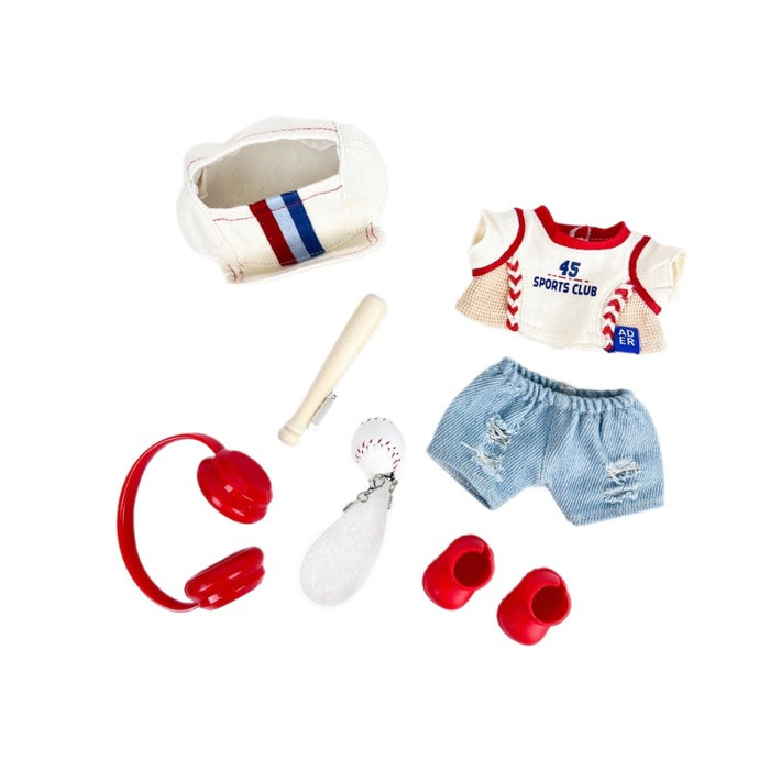 Wholesale Baby clothes accessories sportswear baseball suit blind box pendant clothes
