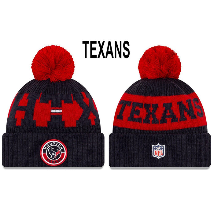 Wholesale Wool Knitted Hat Rugby Game Hat Sports Big Letter Warm Hat