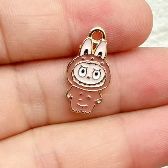 Wholesale 10pcs Alloy Oil Drip DIY Earrings,  Keychains,  Necklaces Pendant