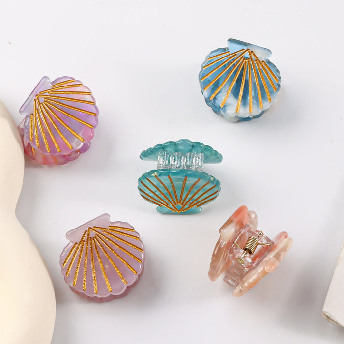 Wholesale Shell Hair Clip Sweet Hairpin Fresh Bangs Clip Hair Accessory