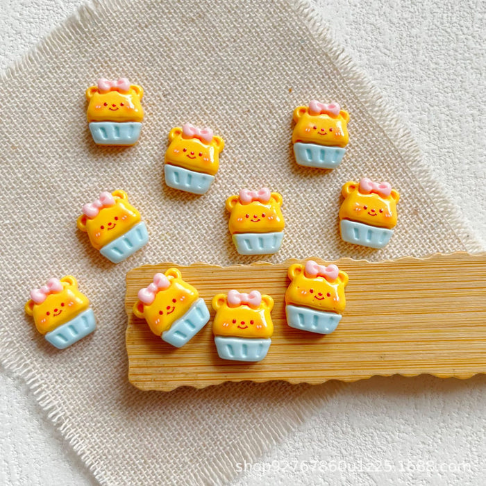 Wholesale Mini cartoon accessories mobile phone case hairpin pinchle nail art decoration