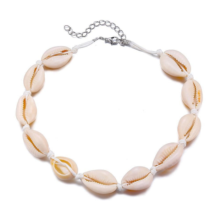 Wholesale Marine Pearl Chain Clavicle Chain Starfish Shell Pendant Multi-Layer Necklace