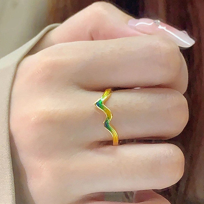 Wholesale Retro fashion women's ring, light luxury, niche temperament, ring for women