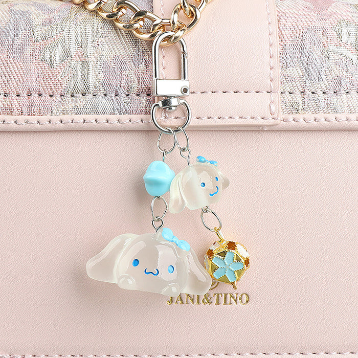 Wholesale Luminous keychain bell pendant bag charm