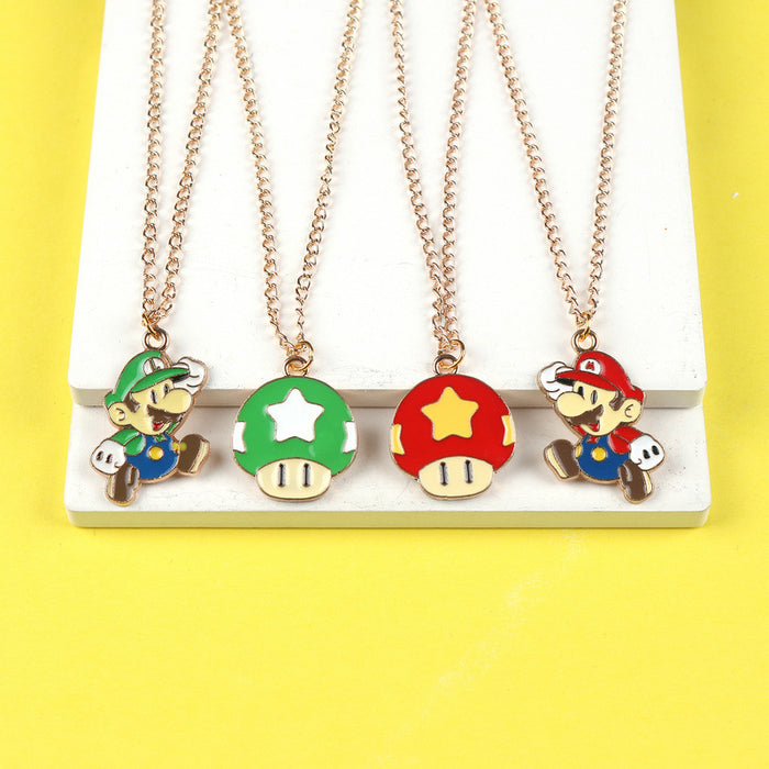 Wholesale Cartoon Alloy Pendant Necklace JDC-NE-FuYu020