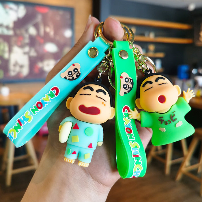 Wholesale Cartoon Doll Student Couple Key Chain Souvenir Small Gift