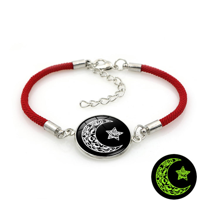 Wholesale Woven Hand Rope Male Female Student Couple Night Light Bracelet