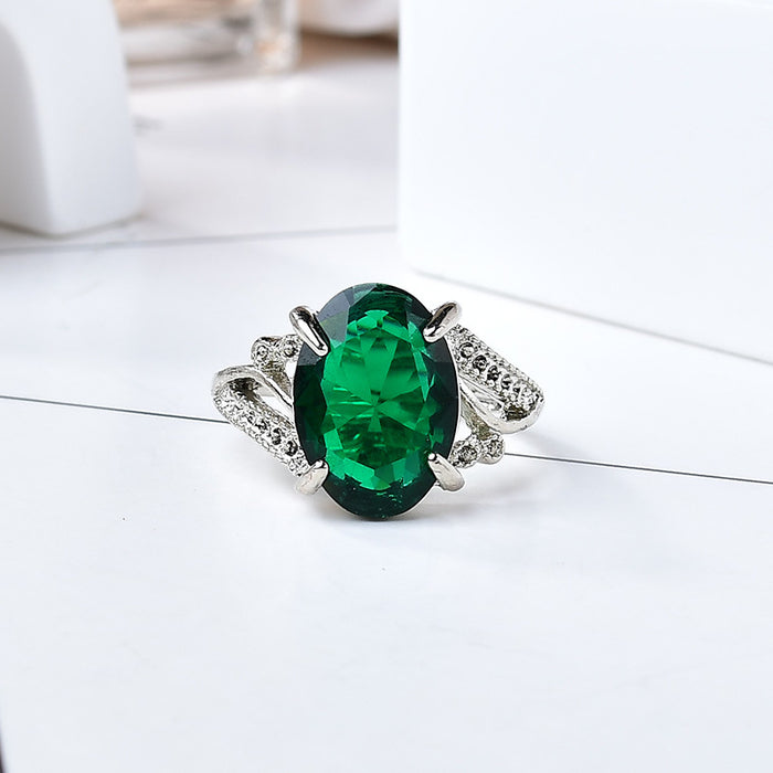 Wholesale New Open End Ring with High Grade Imitation of Ruby Ring