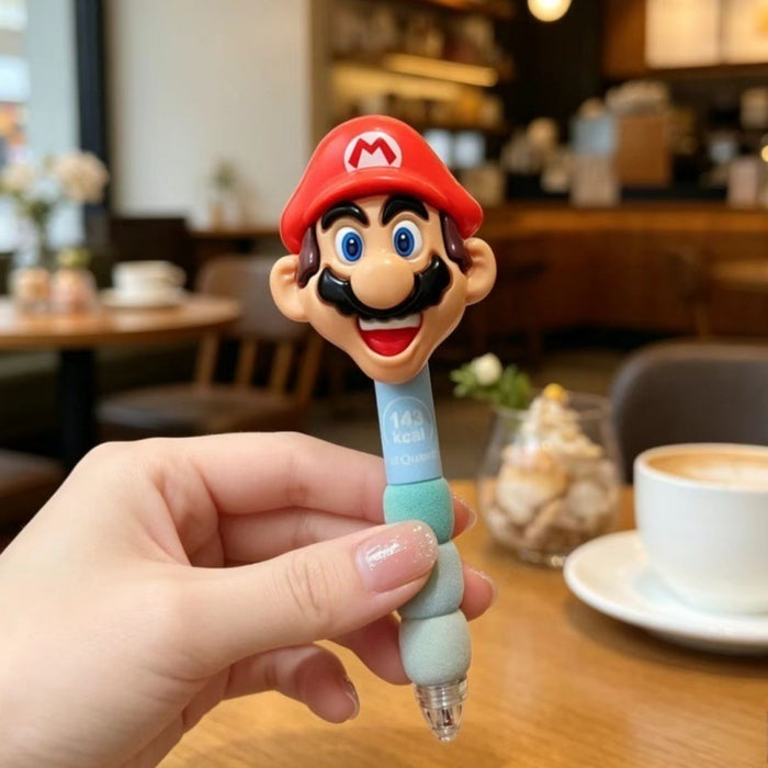Wholesale Plastic Cute Cartoon Doll Pendant Pen 0. 5mm