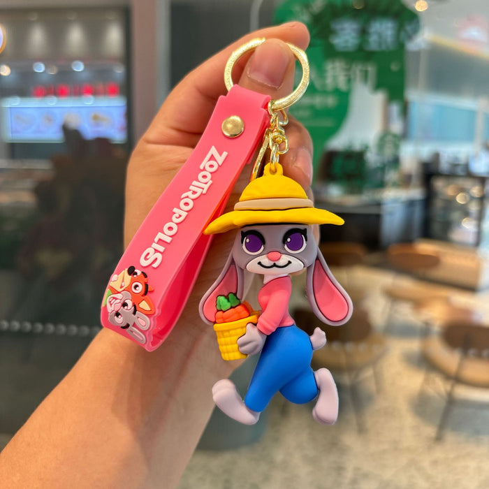 Wholesale Keychain Cute backpack pendant Car keychain Small gift wholesale