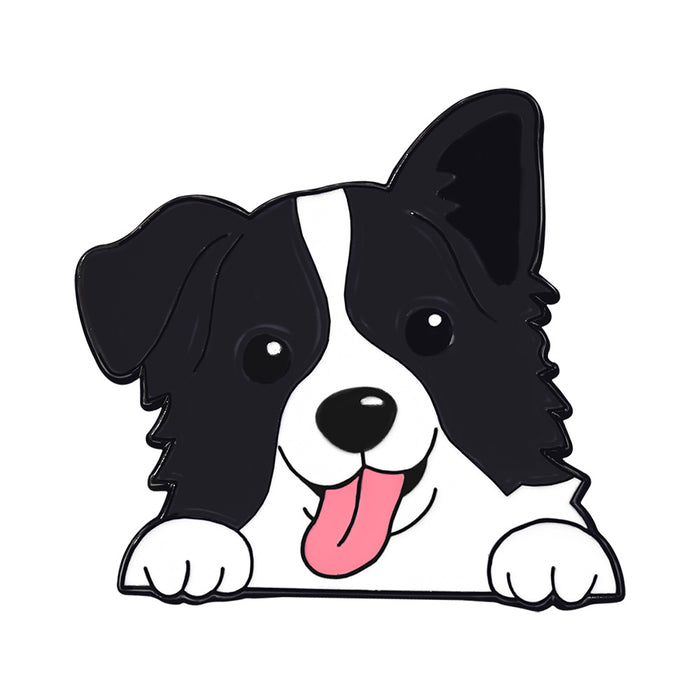 Wholesale Cute Cartoon Dog Series Metal Brooches