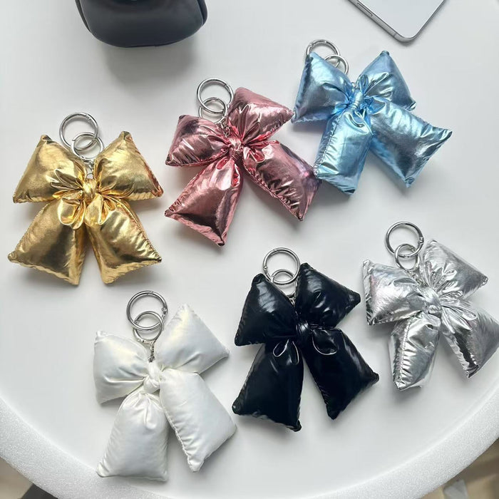 Wholesale Butterfly-shaped keychain filled with PP cotton