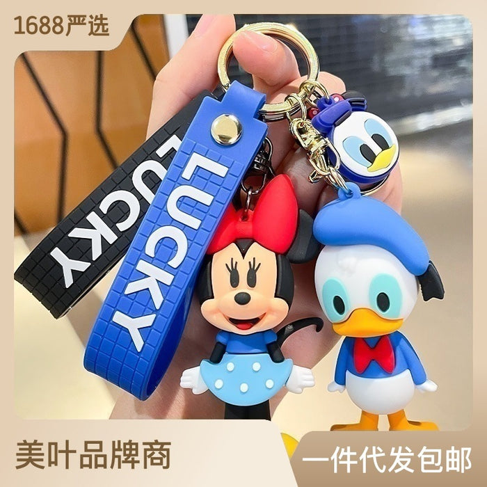 Wholesale Cartoon Silicone Doll Keychain JDC-KC-HaoXi022