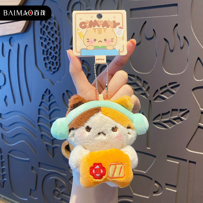 Wholesale Plush Cat Keychain Bag Charm Cute a Cat Design For Wedding Favors And Everyday Carry