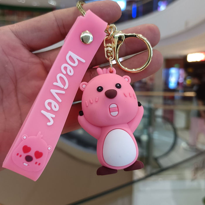 Wholesale Children's Cute Cartoon PVC Keychain JDC-KC-YiChang025