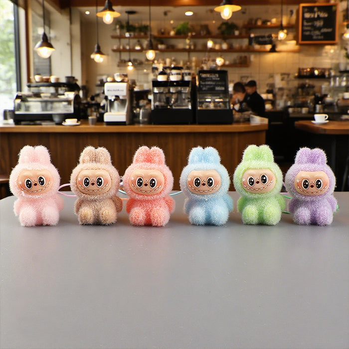 Wholesale Velvet Plush Doll Keychain Creative Small Gift Pendant