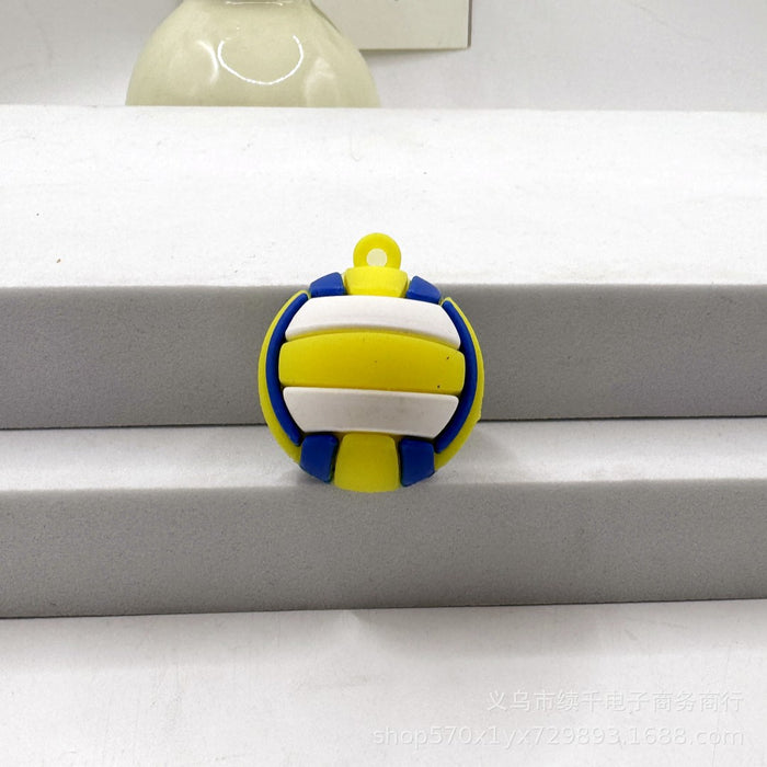 Wholesale Keychain bag pendant 3D soft rubber DIY accessory
