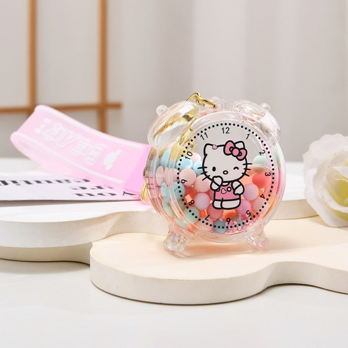 Wholesale Cartoon Quicksand Swim Ring Keychain