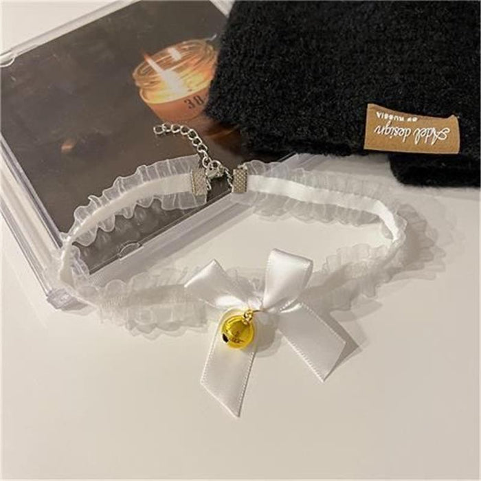 Wholesale Cat ears bell hairband hairpin headdress personalized maid hairpin bow headband headdress