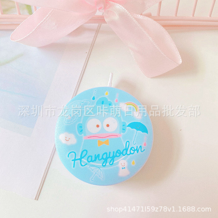 Wholesale Cute Girl Heart Measuring Ruler Tape Measure Portable Round Pull Ruler Automatic Telescopic Soft Ruler Measurements Ruler