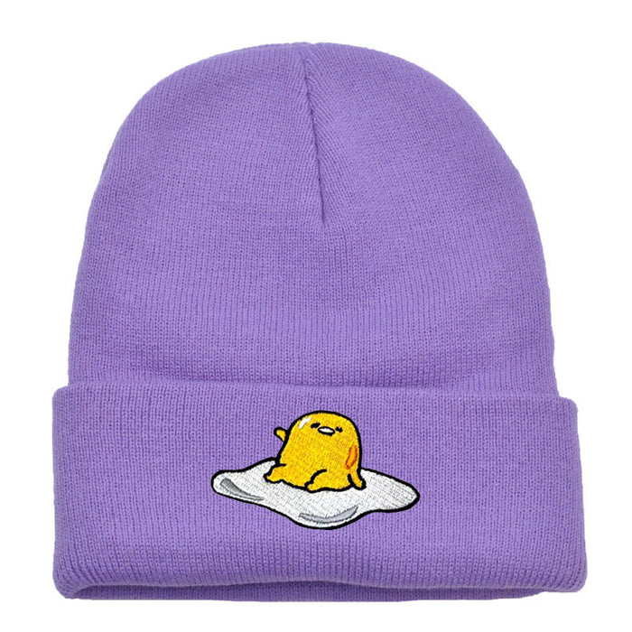 Wholesale Cartoon Embroidery Knitted Beanie JDC-FH-PeiN025