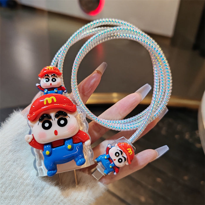 Wholesale Cartoon character charger protective case 20W