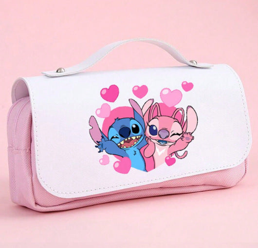 Wholesale Cute Cartoon Multifunctional Large Capacity Student Pencil Bags