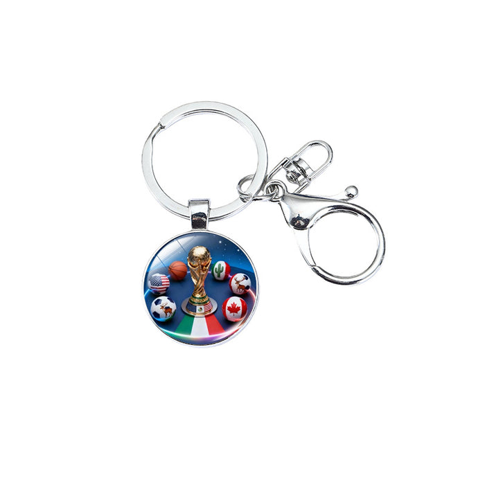 Wholesale Football keychains for bags,  clothes,  decorations,  and pendants