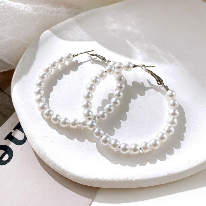 Wholesale Elegant Pearl Stud Earrings